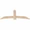 Ekena Millwork Bellingham Smooth Timber Gable Bracket, Douglas Fir, 60"W x 27"H x 1 1/2"D x 5 1/2"F, 11/12 Pitch GBW060X27X0206BEL00SDF - alternate 3